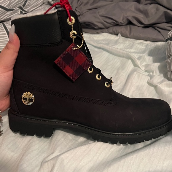 Black Timberland Boots main image 5